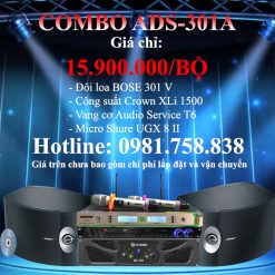 COMBO KARAOKE GIA ĐÌNH ADS-301A
