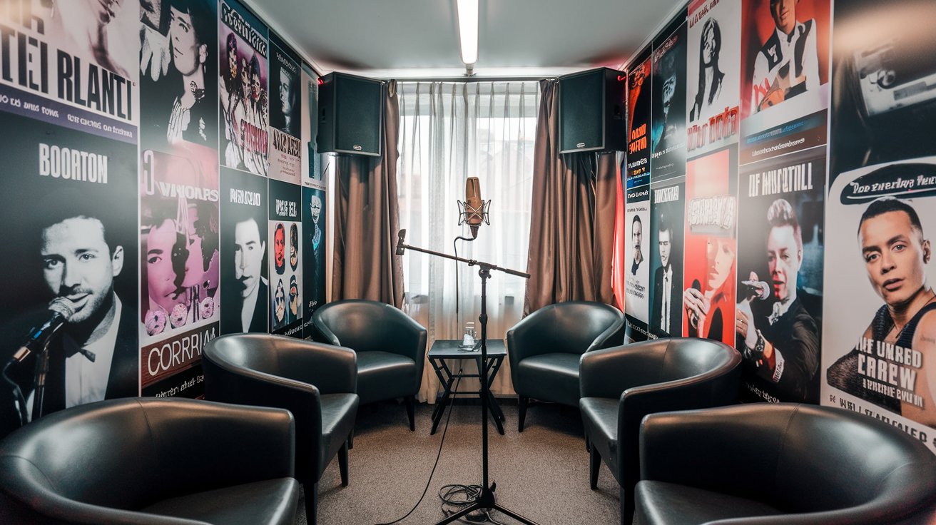 lắp đặt karaoke cho phòng khách