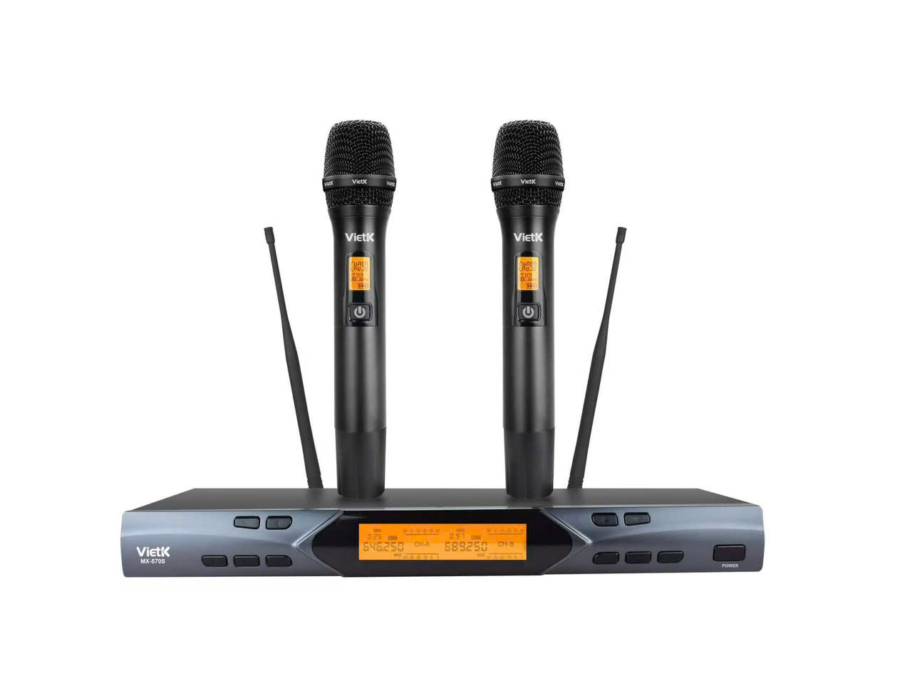 Micro không dây VietK MX-570S 1 Micro không dây VietK MX-570S