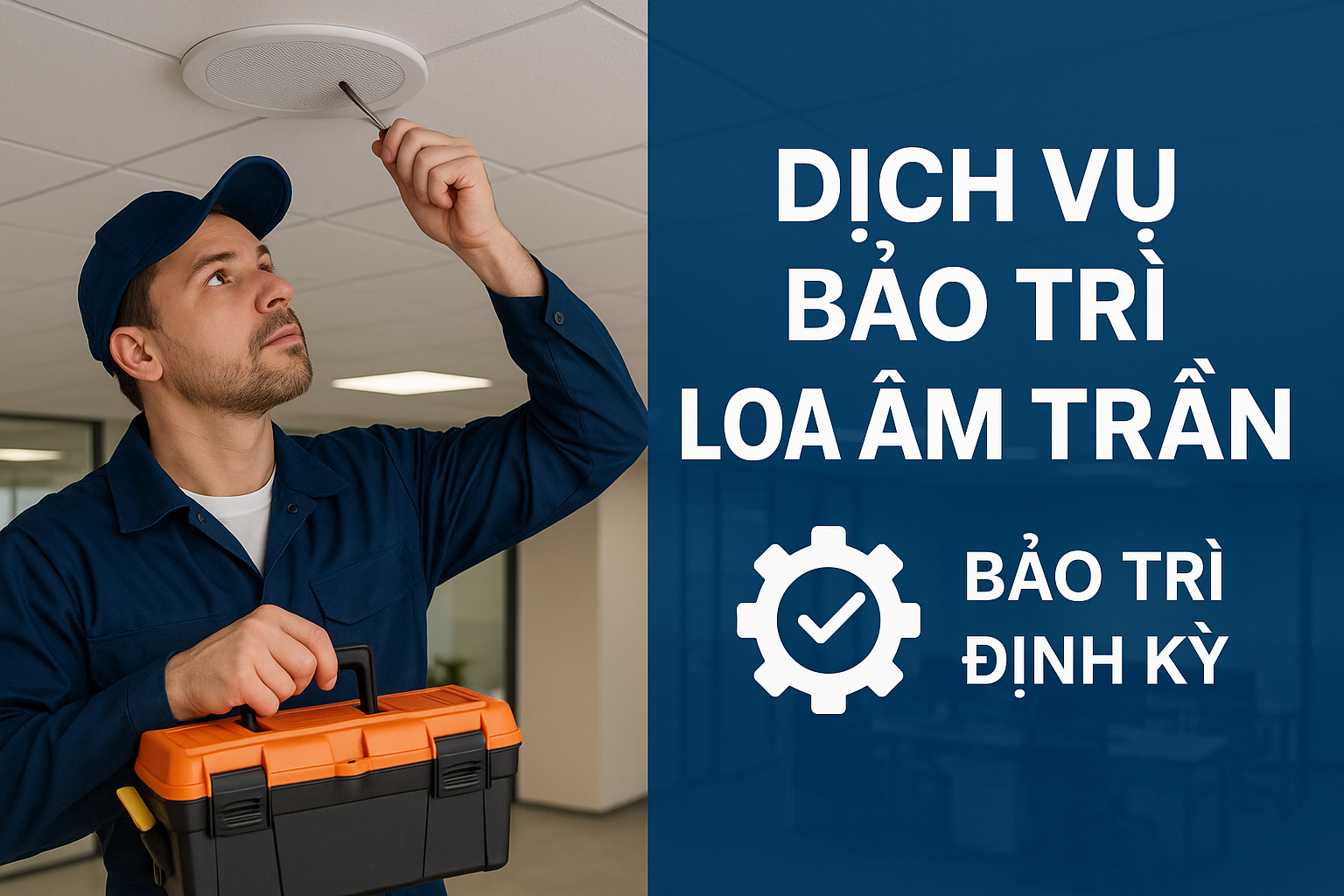 Dịch Vụ Bảo Trì Loa Âm Trần Cho Văn Phòng và Khách Sạn 1 Dịch vụ bảo trì loa âm trần
