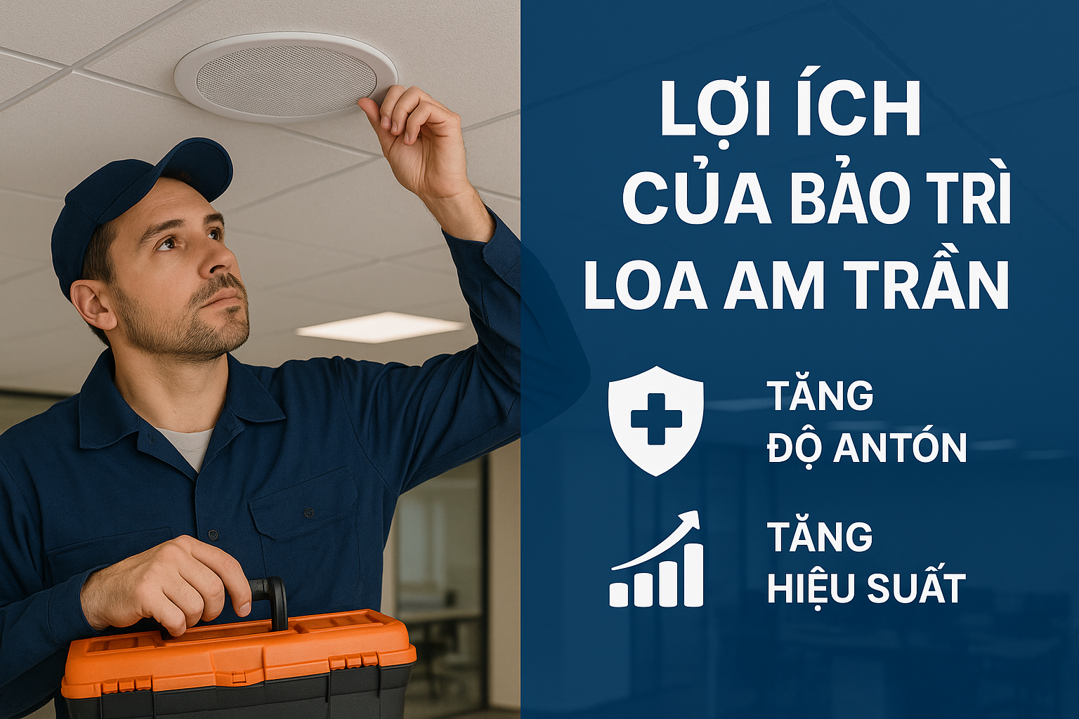 Dịch Vụ Bảo Trì Loa Âm Trần Cho Văn Phòng và Khách Sạn 2 loi ich