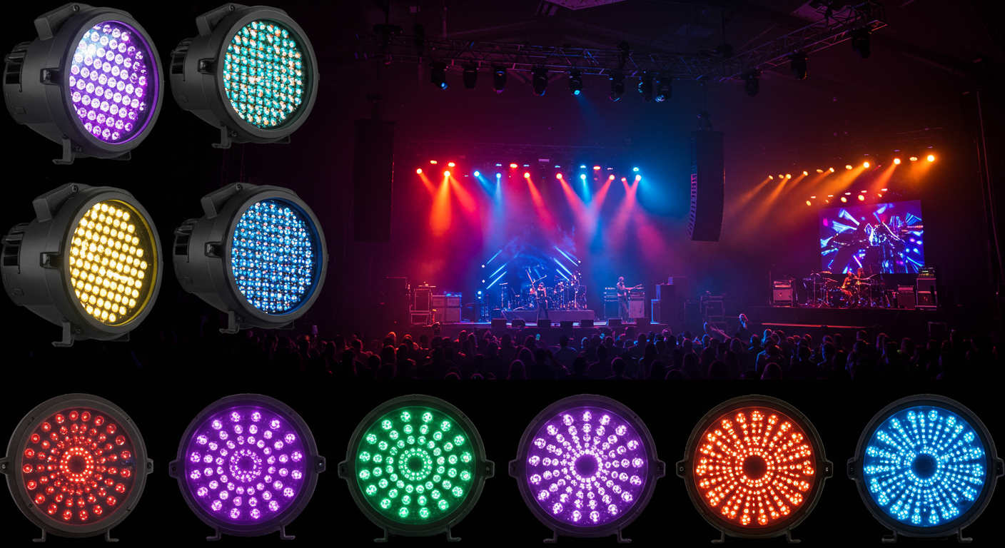 Công nghệ đèn LED thay đổi ánh sáng sân khấu hiện đại ra sao? 1 công nghệ đèn LED