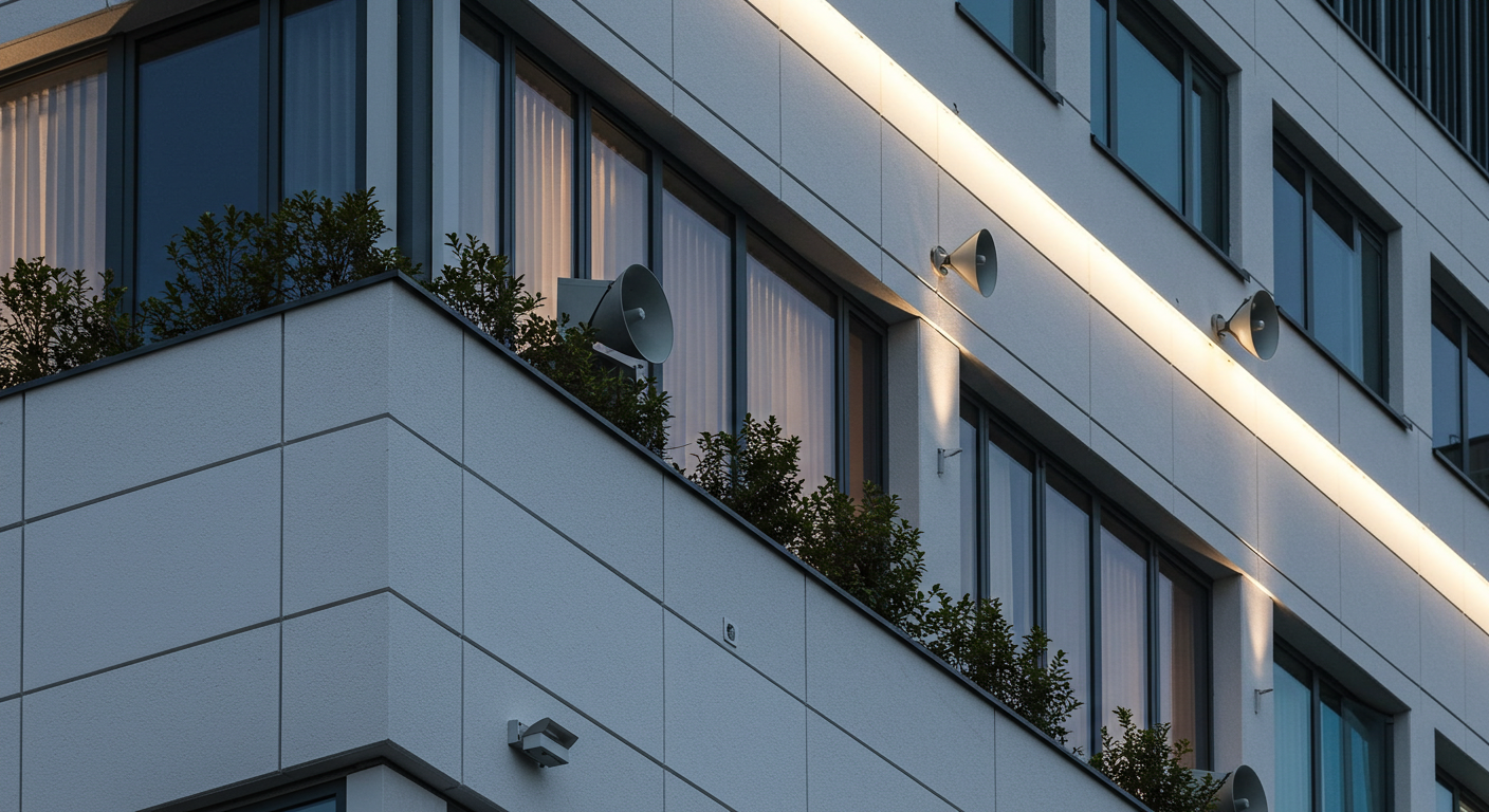 Thi Công Hệ Thống Âm Thanh Cho Tòa Nhà Tại Hà Nội 1 Hệ Thống Âm Thanh Cho Tòa Nhà