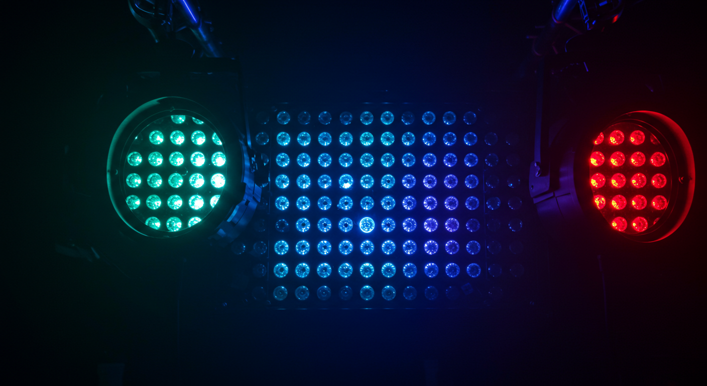 Công nghệ đèn LED thay đổi ánh sáng sân khấu hiện đại ra sao? 3 3 2