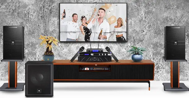 setup dàn âm thanh gia đình