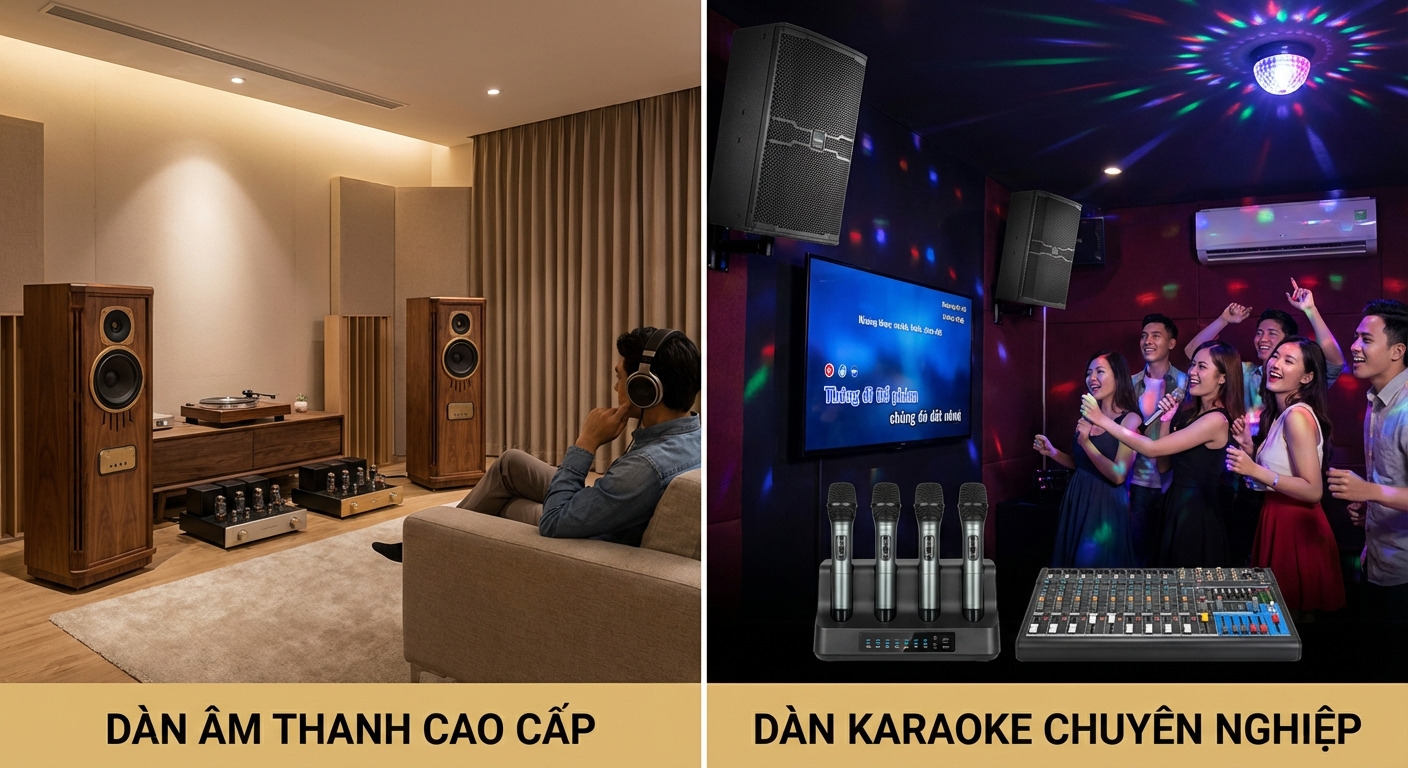dan karaoke chuyen nghiep