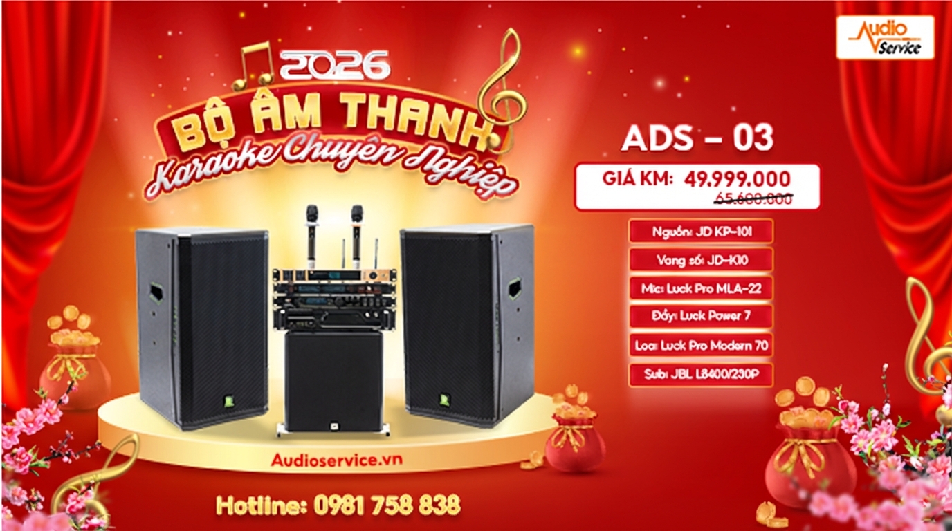 Chọn dàn âm thanh karaoke hay nhất để chơi Tết: Tiêu chí, cấu hình gợi ý & cách phối ghép chuẩn 3 Generated Image February 15 2026 2 35PM