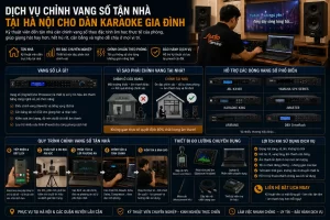 Dịch Vụ Chỉnh Vang Số Tận Nhà Tại Hà Nội Cho Dàn Karaoke Gia Đình Là Gì?