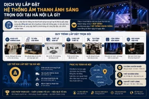 Dịch Vụ Lắp Đặt Hệ Thống Âm Thanh Ánh Sáng Trọn Gói Tại Hà Nội Là Gì?