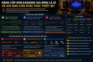 Nâng Cấp Dàn Karaoke Gia Đình Là Gì Và Khi Nào Cần Phải Thay Thiết Bị