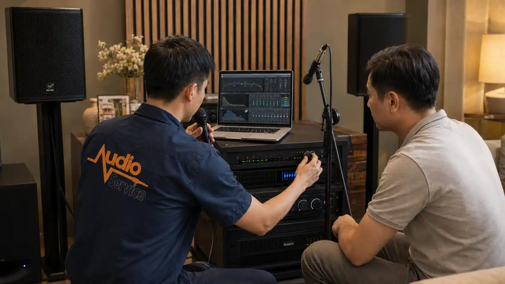 Các Bước Điều Chỉnh Thông Số Âm Thanh