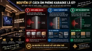 Nguyên Lý Cách Âm Phòng Karaoke Là Gì?