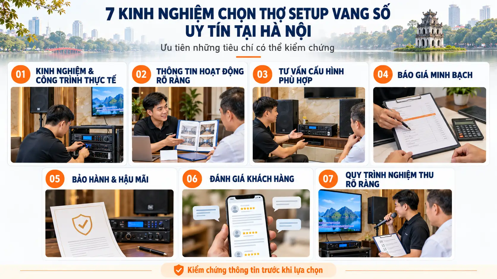 7 Kinh Nghiệm Chọn Thợ Setup Vang Số Uy Tín Tại Hà Nội Là Gì?